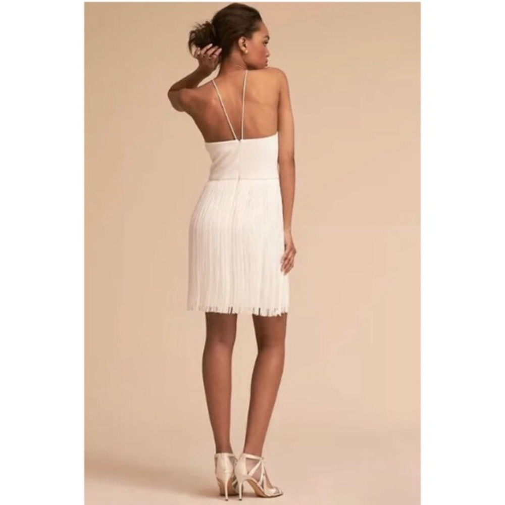 BHLDN Aiden Mattox Fringe Levine Dress NEW - Picture 3 of 8